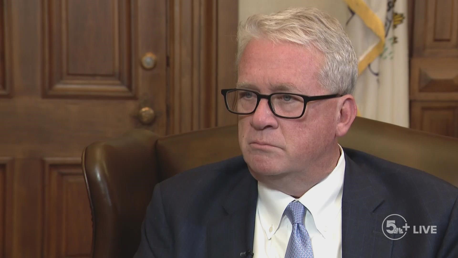 Illinois Rep. Jim Durkin, House minority leader, joins 5 On Your Side political editor Mark Maxwell on "The Record."