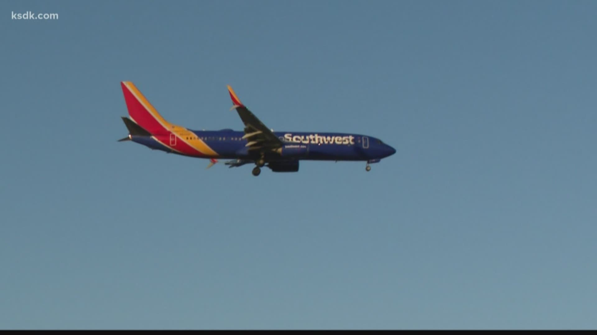 At Lambert, officials estimate at least 8% of Southwest flights in and out of St. Louis are on board Max 8 planes.