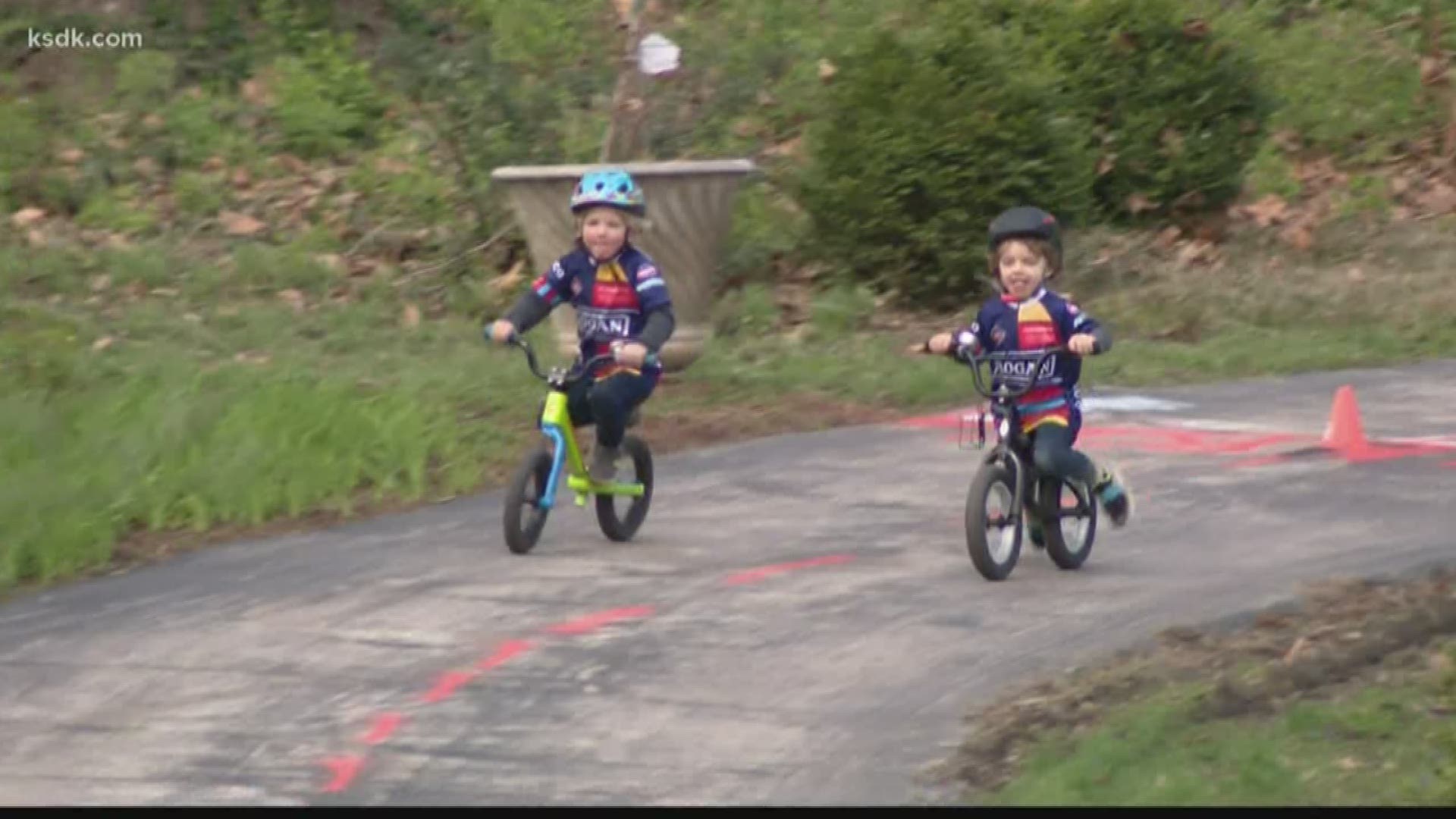 These young daredevils have turned their daily races into the big thing in the neighborhood