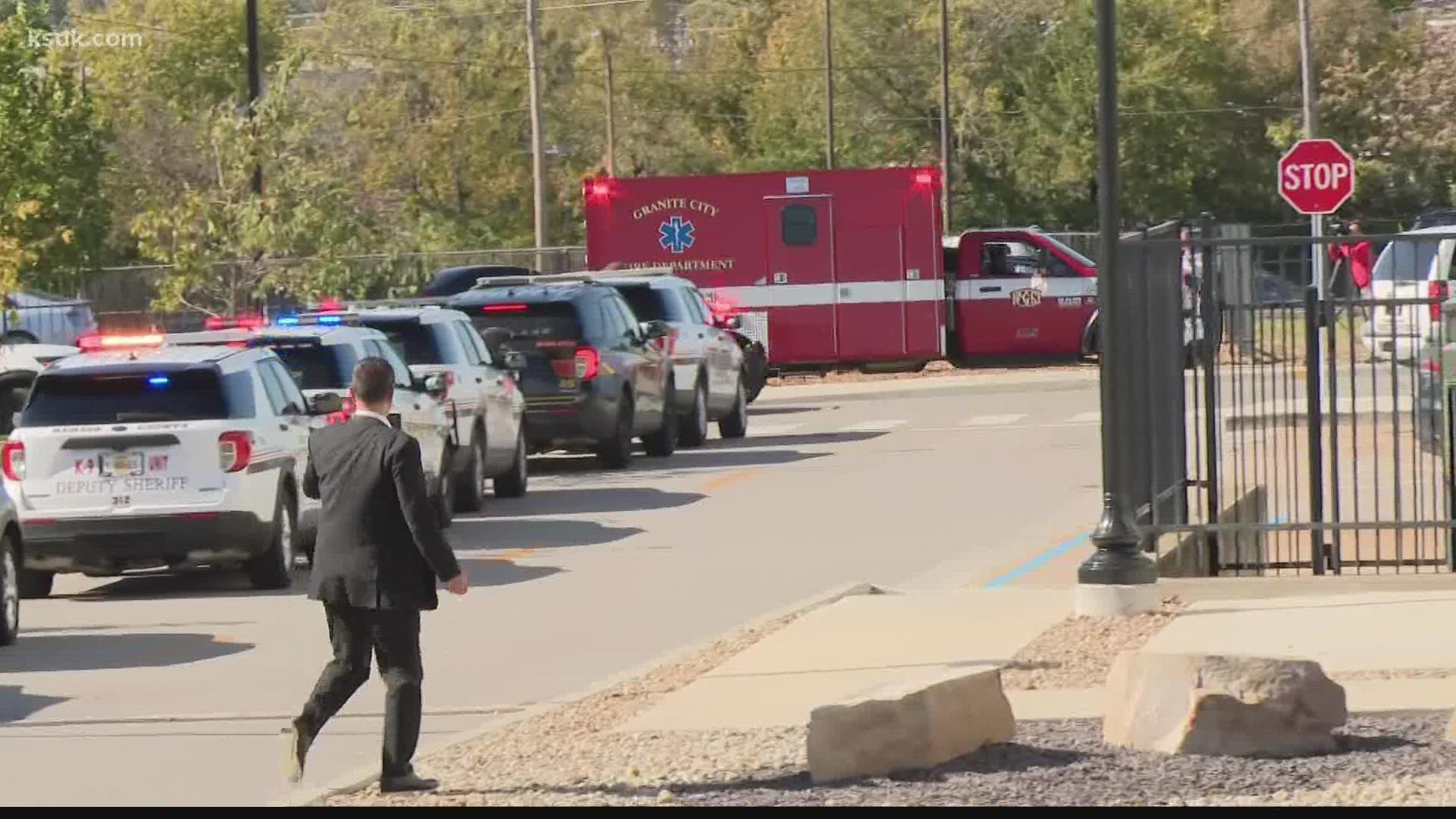 Timmins was a police officer in Madison County for 14 years in Roxana, Worden and Hartford as well as Pontoon Beach.