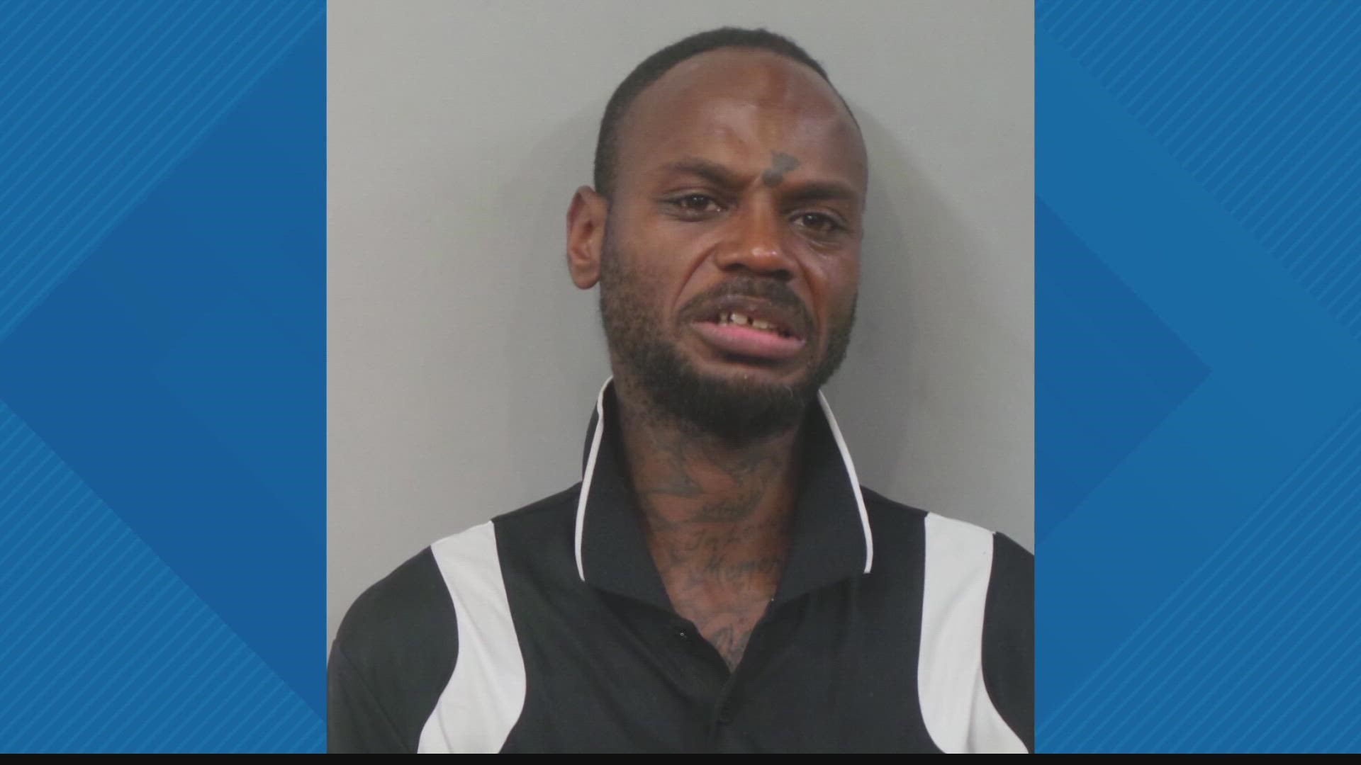 Tony Hannah Jr., a 34-year-old St. Louis resident, is being held on a $100,000, cash-only bond.