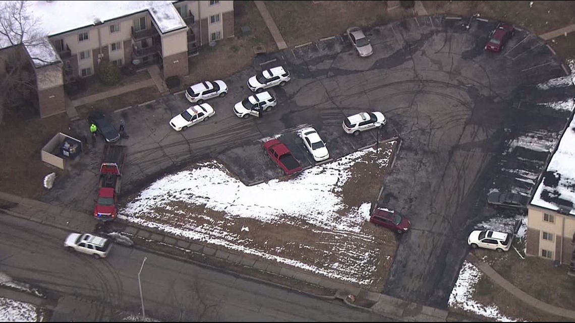 Ferguson Double shooting at Canfield Green Apartments