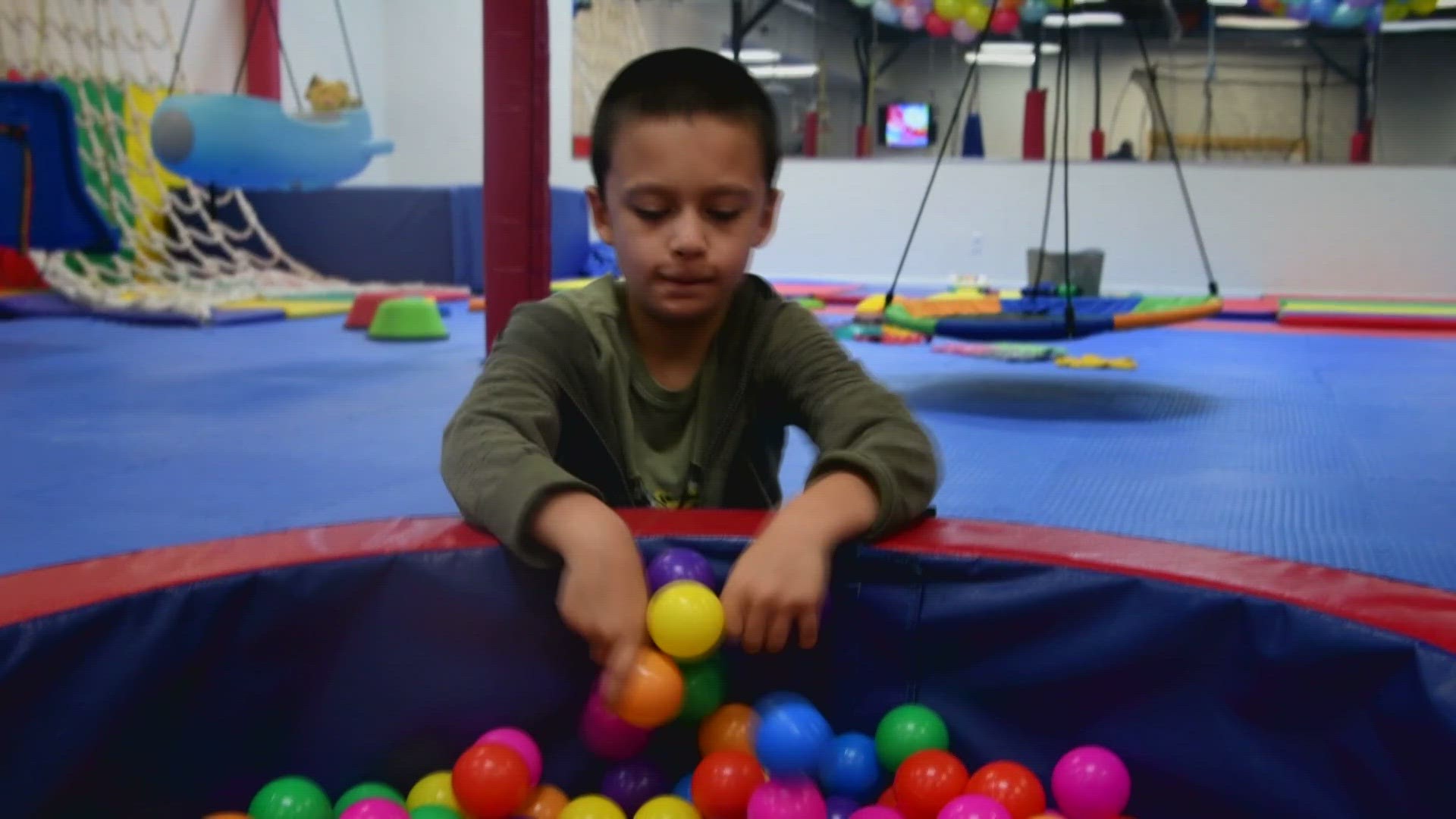 St. Louis is home to a very special indoor playground where every child is welcome.  Anthony Slaughter and his new buddy, Remington, tested it out.