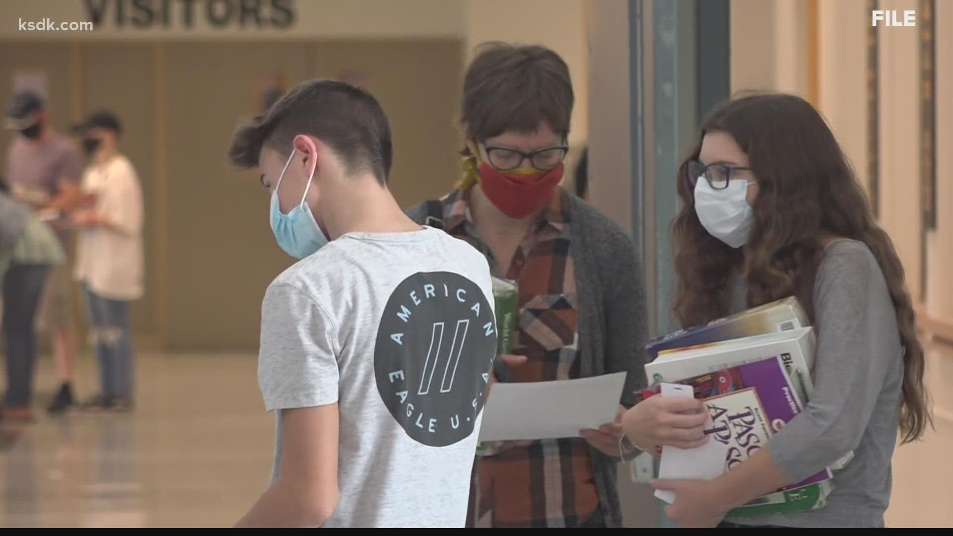 Most of the districts in the region will be moving to mask-optional policies starting Monday.