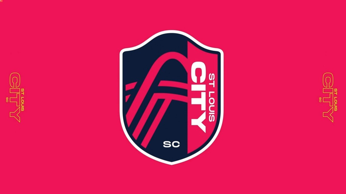 St. Louis, United States. 13th Aug, 2020. Team CEO Carolyn Kindle Betz,  adjusts her scarf, following the announcement of the new name of the soccer  team, their colors and crest during a