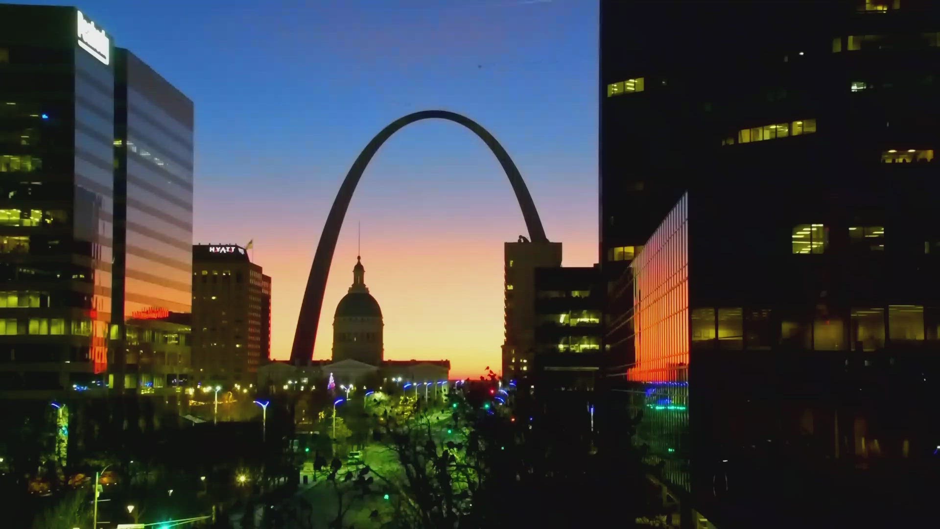 The Gateway Arch will be shining bright Tuesday night when the National Park Service flips the switch on brighter, energy-efficient lights.