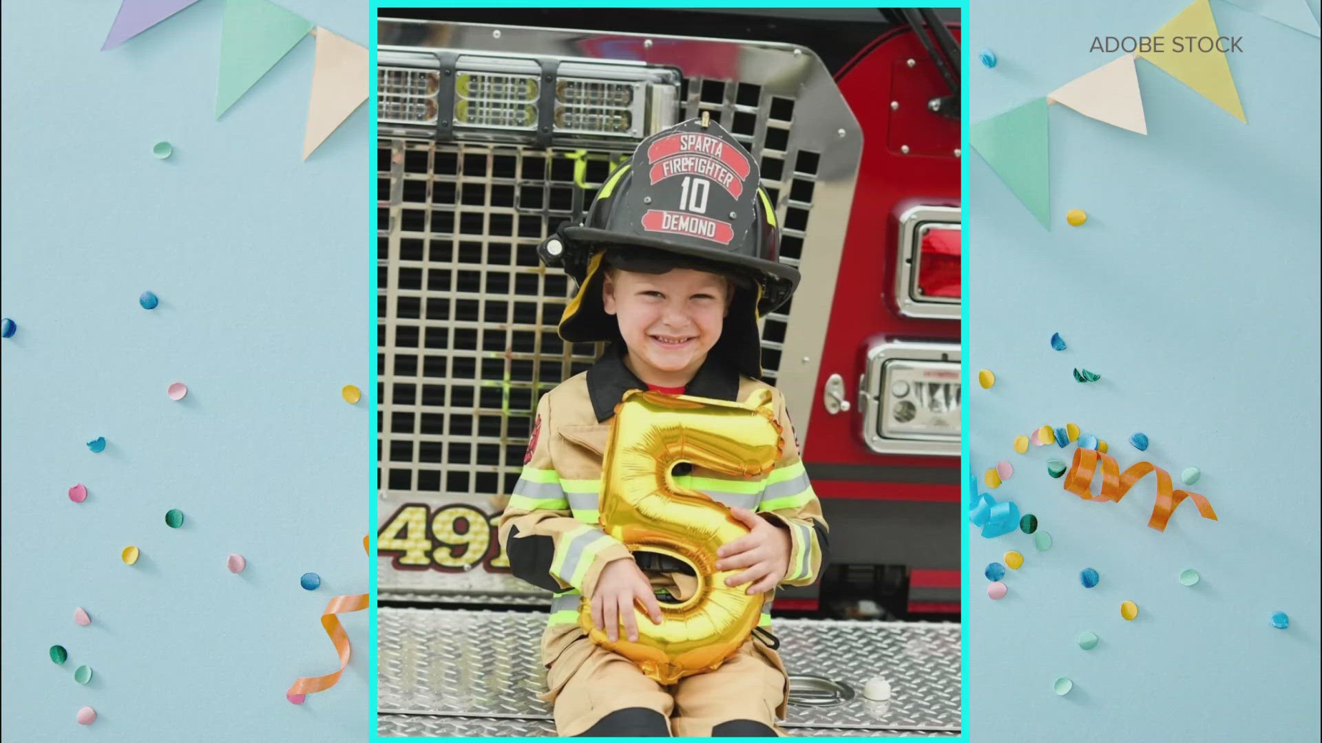 Know someone who's turning 5? Send a pic to 5 On Your Side!