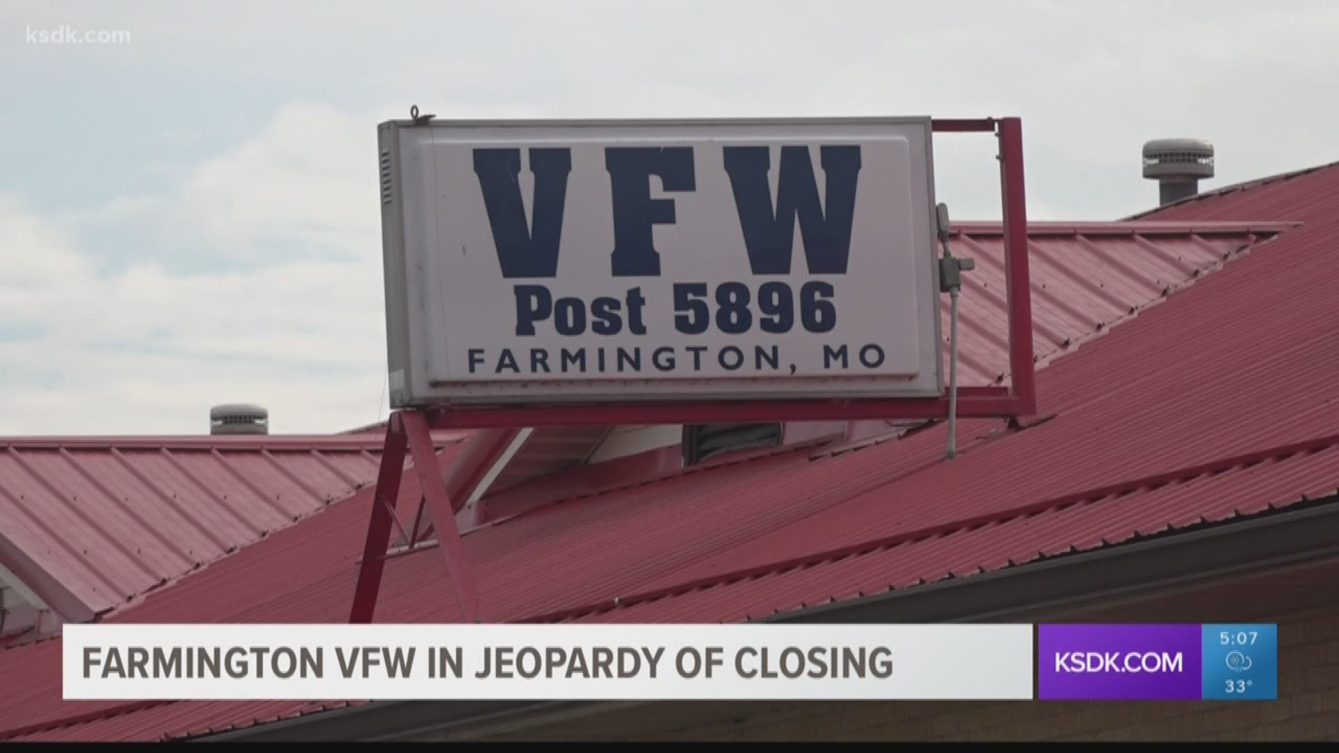 Farmington VFW struggling to stay open