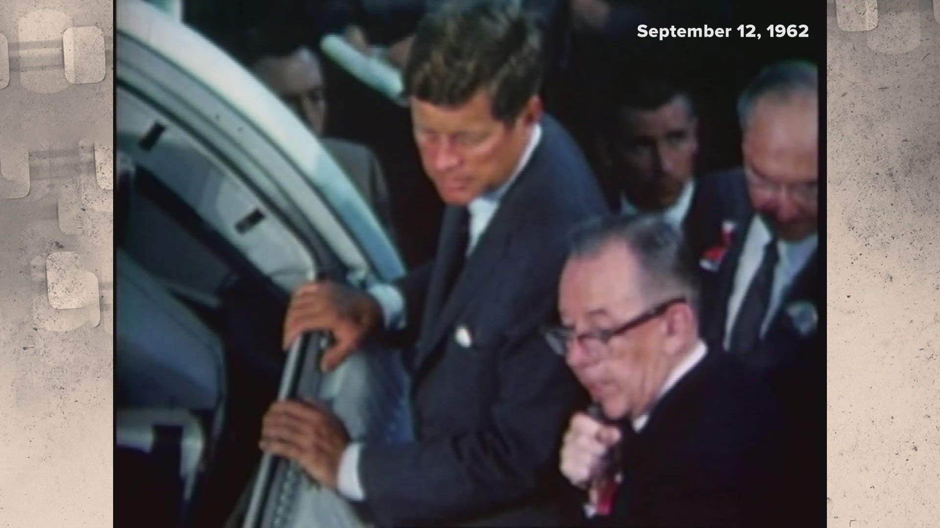 On Sept. 12, 1962, President John F. Kennedy visited St. Louis. He came during the height of the space race between the U.S. and Russia.