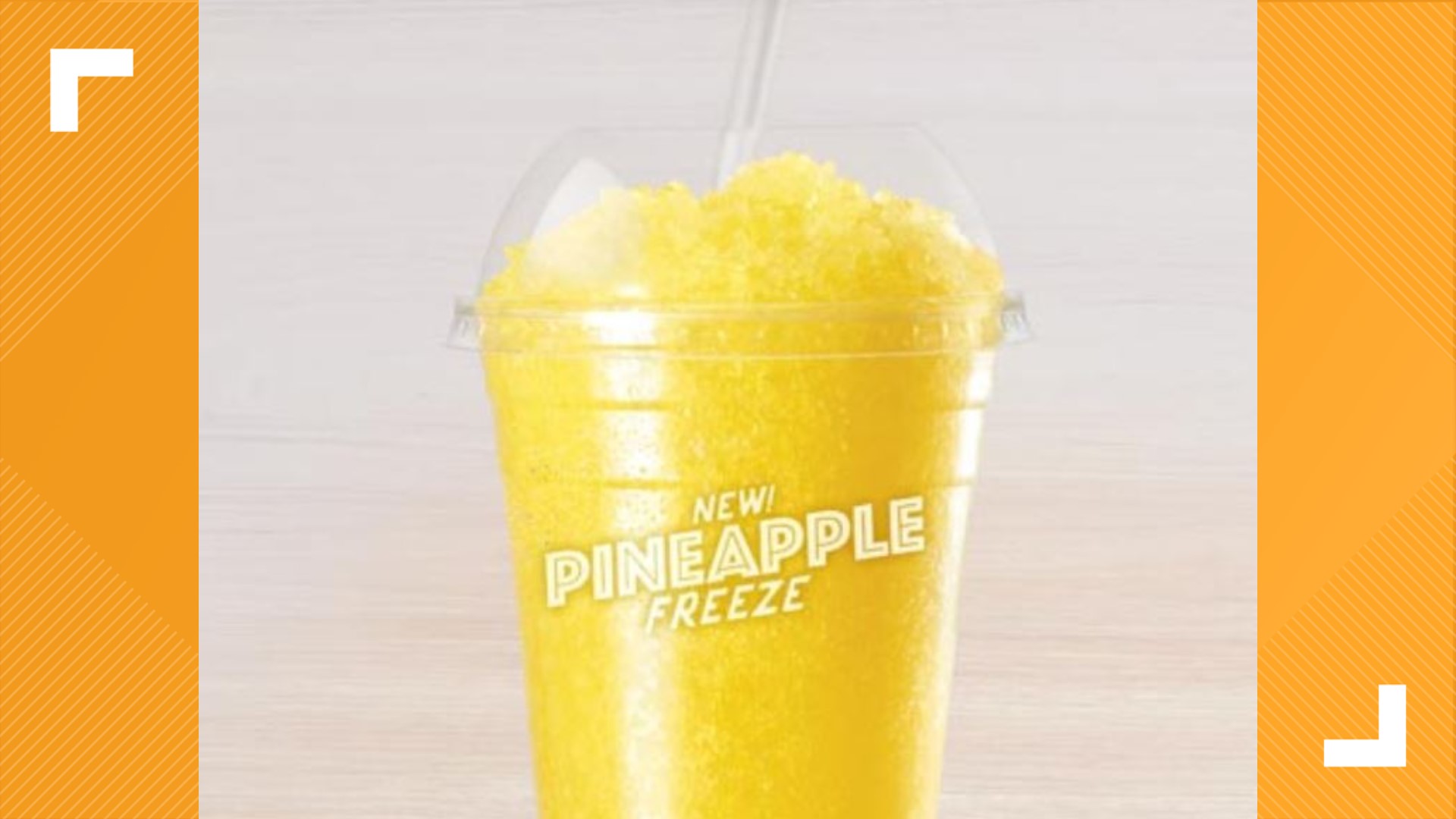 Taco Bell Pineapple Freeze, Pineapple Whip Freeze