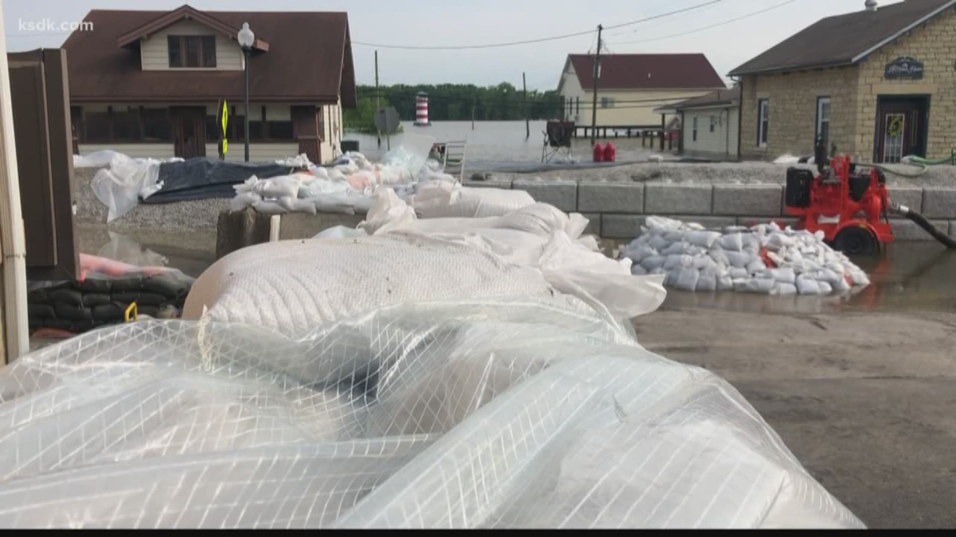 Officials thought they would be OK in Grafton and even sent their sandbags to neighboring towns. But a mechanical failure threatened some of their oldest buildings overnight. 5 On Your Side’s Sara Machi shows us how they're fighting the flood not on the banks of the river, but from the ground below them.