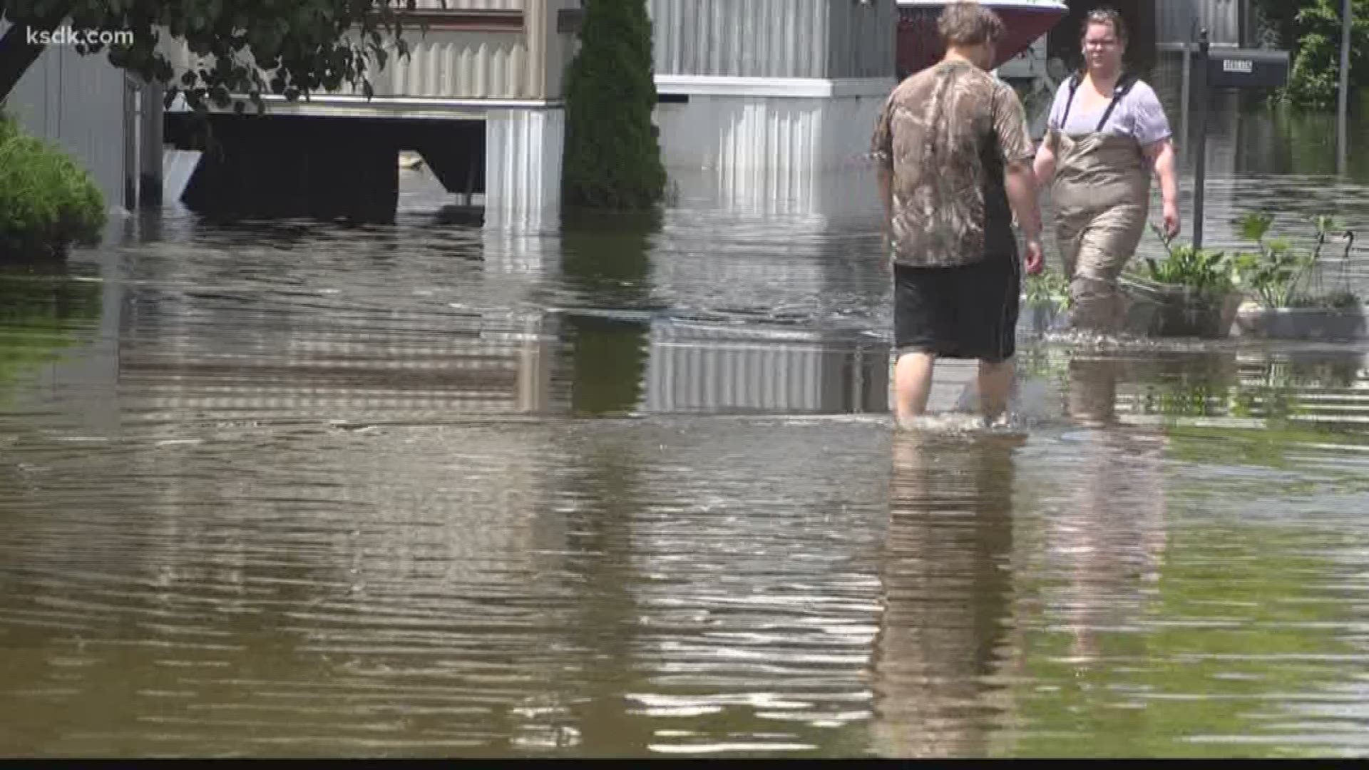 Rising waters continue to be a concern in St. Charles County as several neighborhoods have already flooded with more rain expected. 5 On Your Side's Rico Bush reports from St. Charles.