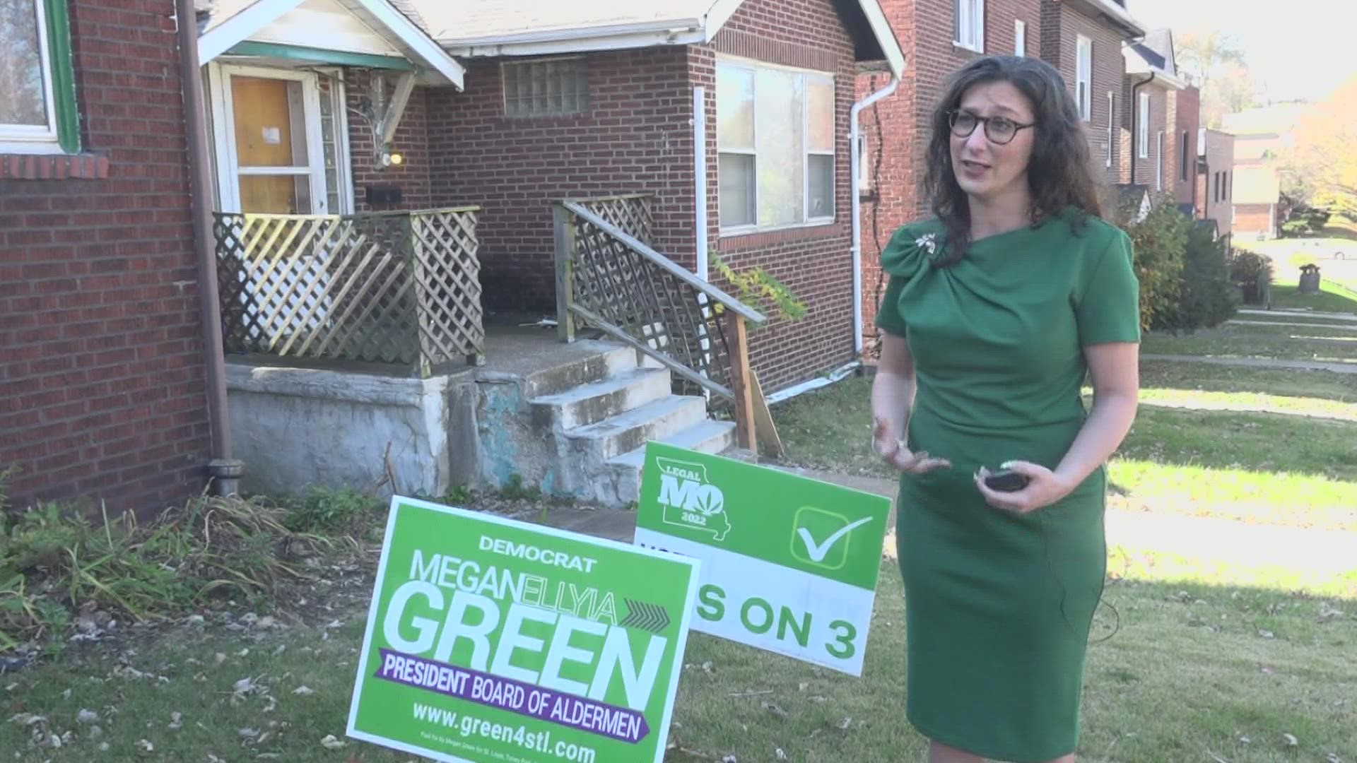 Green will now fulfill the remaining term of former president Lewis Reed.