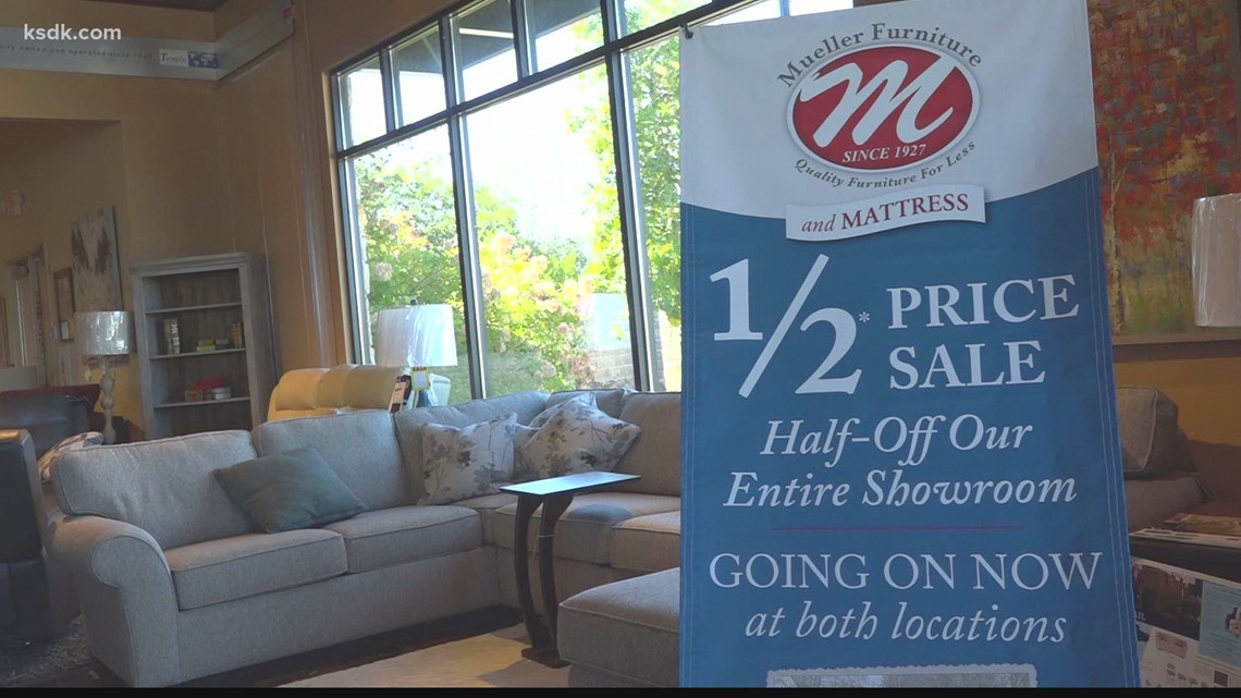 Mueller Home furnishings invitations you to their half-selling price sale!