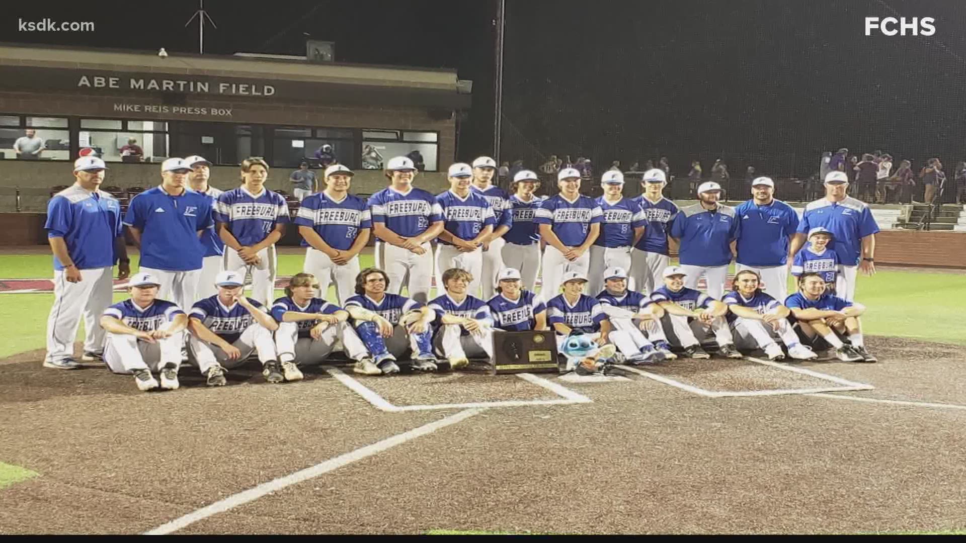 Led by an offense averaging close to nine runs a game, Freeburg baseball is heading to the state Final Four looking to bring home a championship