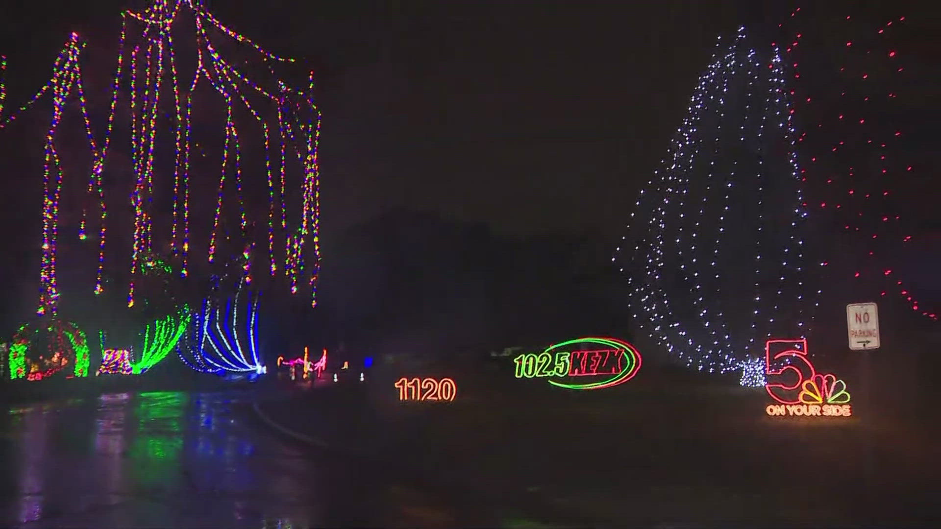 One sure sign of the holiday season: the lights are back on at Tilles Park. 5 On Your Side Meteorologist Scott Connell was there Wednesday to help flip the switch.