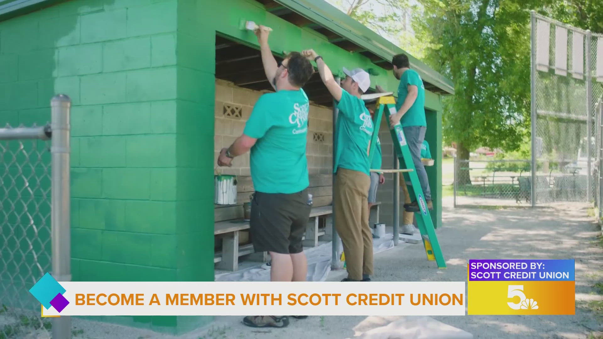 Our wonderful partners Scott Credit Union is dedicated to giving back to the community. You can see them at the Urban Expo this Saturday at the America's Center.