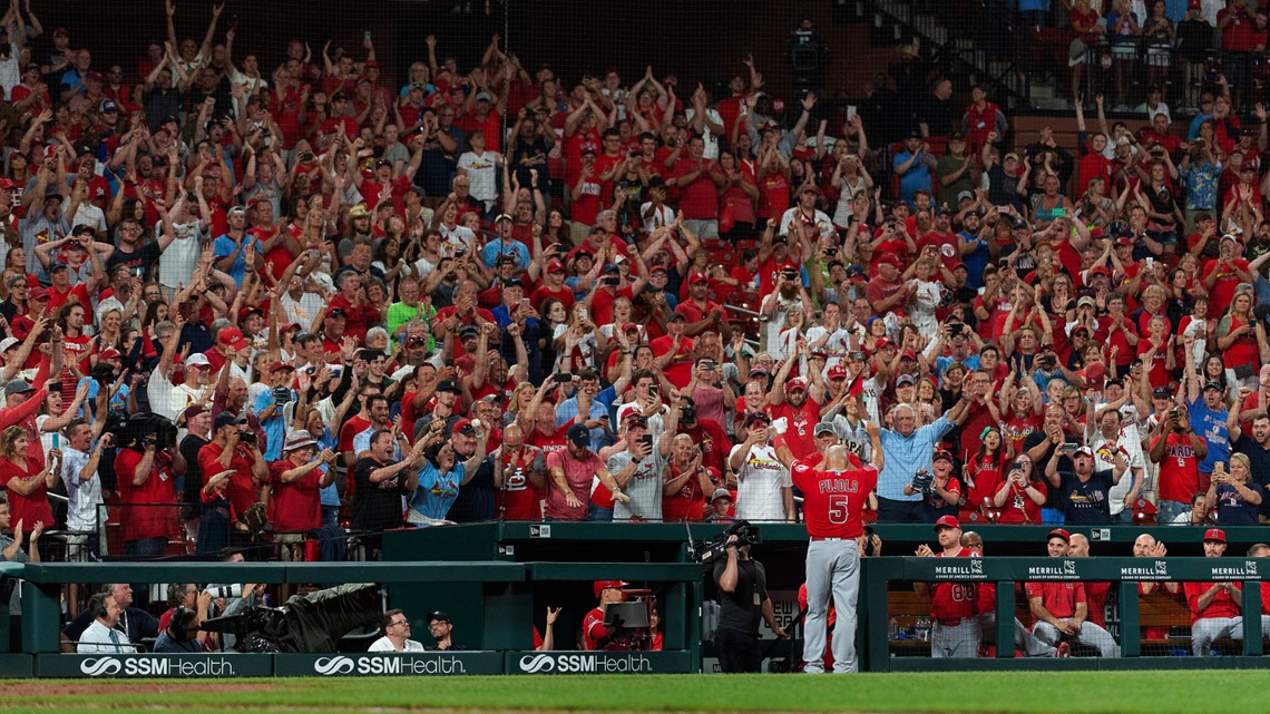 Fans want Albert Pujols back in St. Louis for over-40 reunion