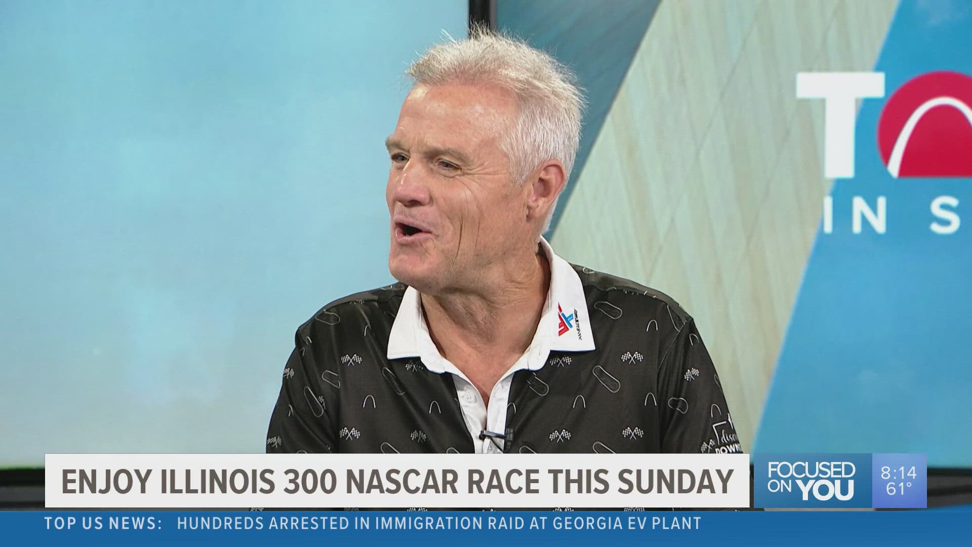 Ladies and gentlemen, start your engines! The Enjoy Illinois 300 is this weekend, and former NASCAR driver Kenny Wallace discussed the race on Today in St. Louis+.