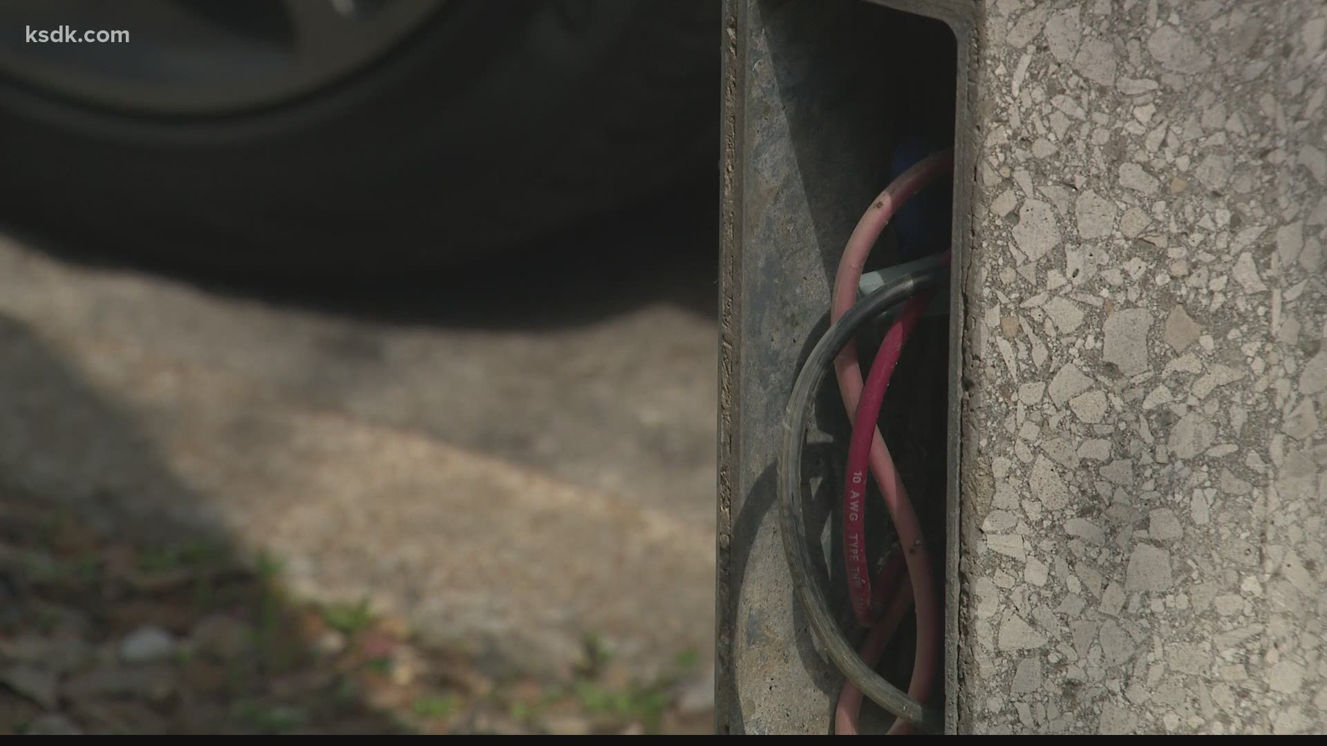 Analysis by the I-Team shows that the city fixes exposed wires and other light pole damage more slowly in neighborhoods where the majority of residents are black