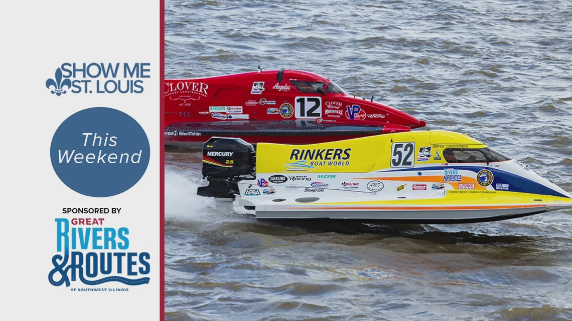 Sponsored: Racing thrills at Alton Midwest Nationals F1 Powerboat this weekend and more