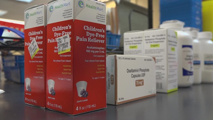 Parents and health professionals experience medicine shortage during 'tripledemic'