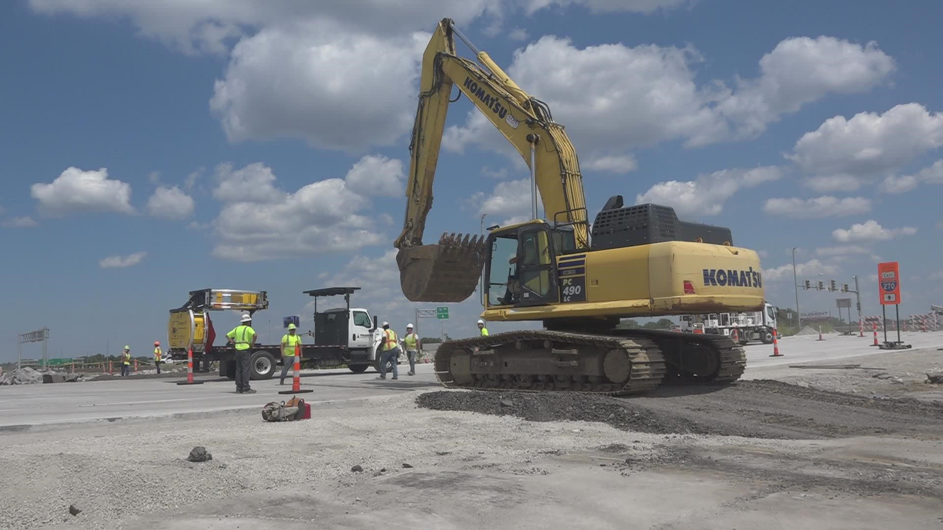 The I-270 corridor is one of the busiest roads in the St. Louis area. But at 9 p.m. Friday that traffic will come grinding to a stop.