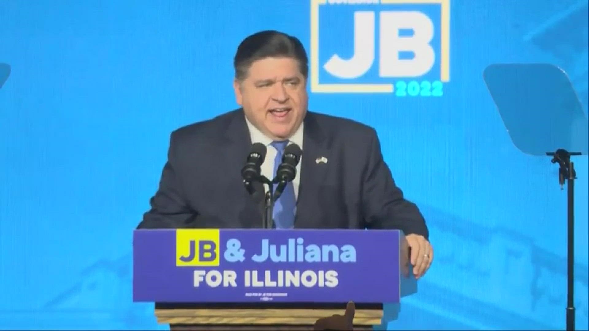 Illinois Gov. Pritzker delivers speech after winning reelection | ksdk.com