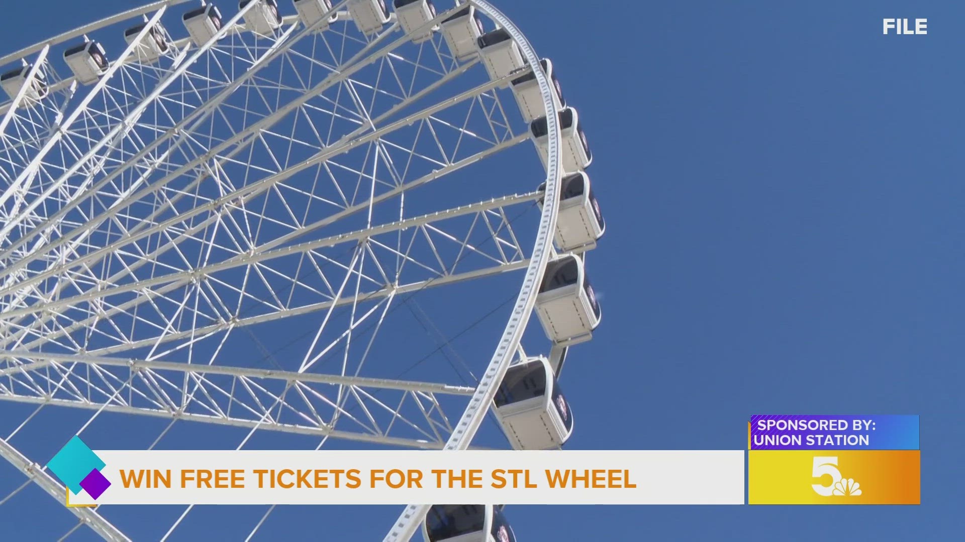 Enjoy Spring Break from a bird's eye view by taking a ride on the St. Louis Wheel.