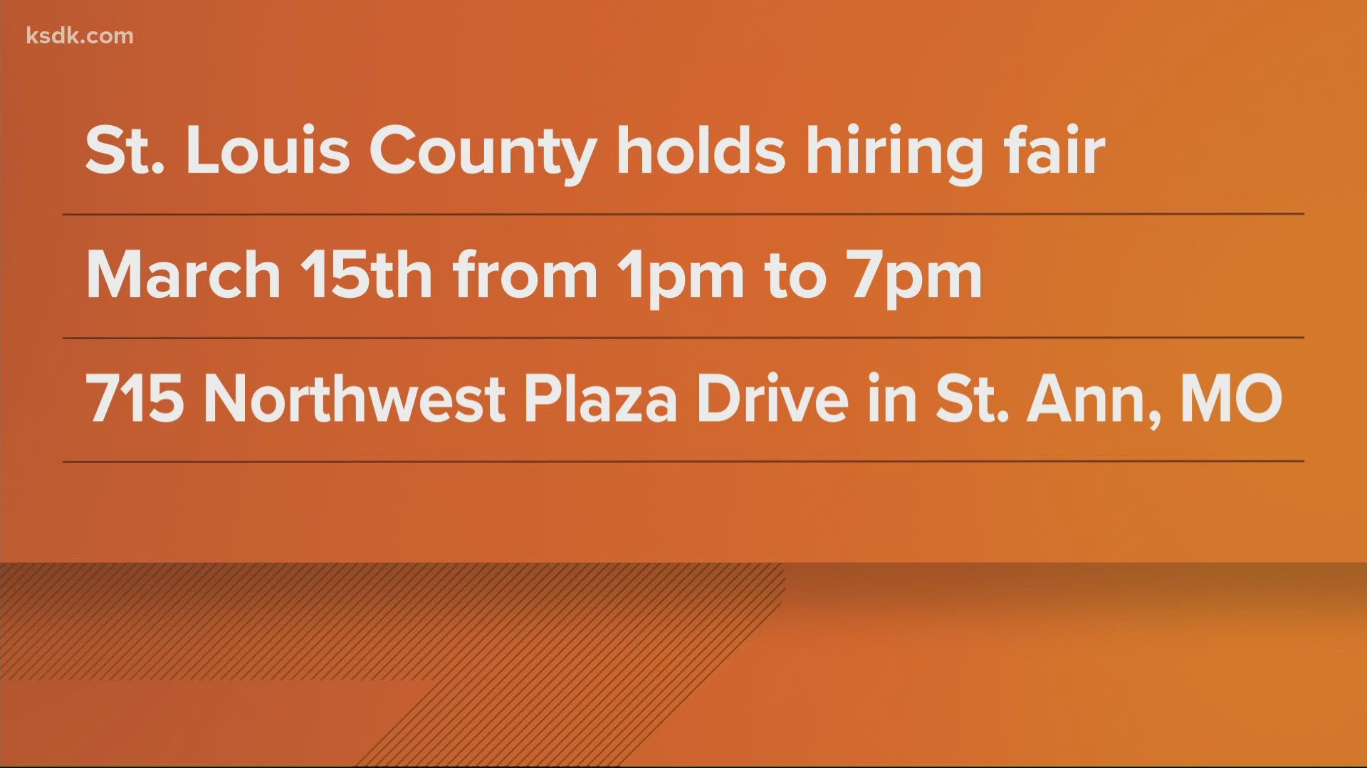 St. Louis County needs to fill 90 open positions and the City of St. Louis has openings for a job that will have you outside enjoying the weather all summer long.