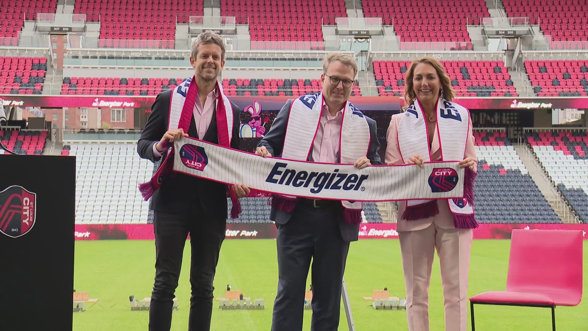 St. Louis CITY SC's stadium will now be called Energizer Park. They made the announcement on Thursday.