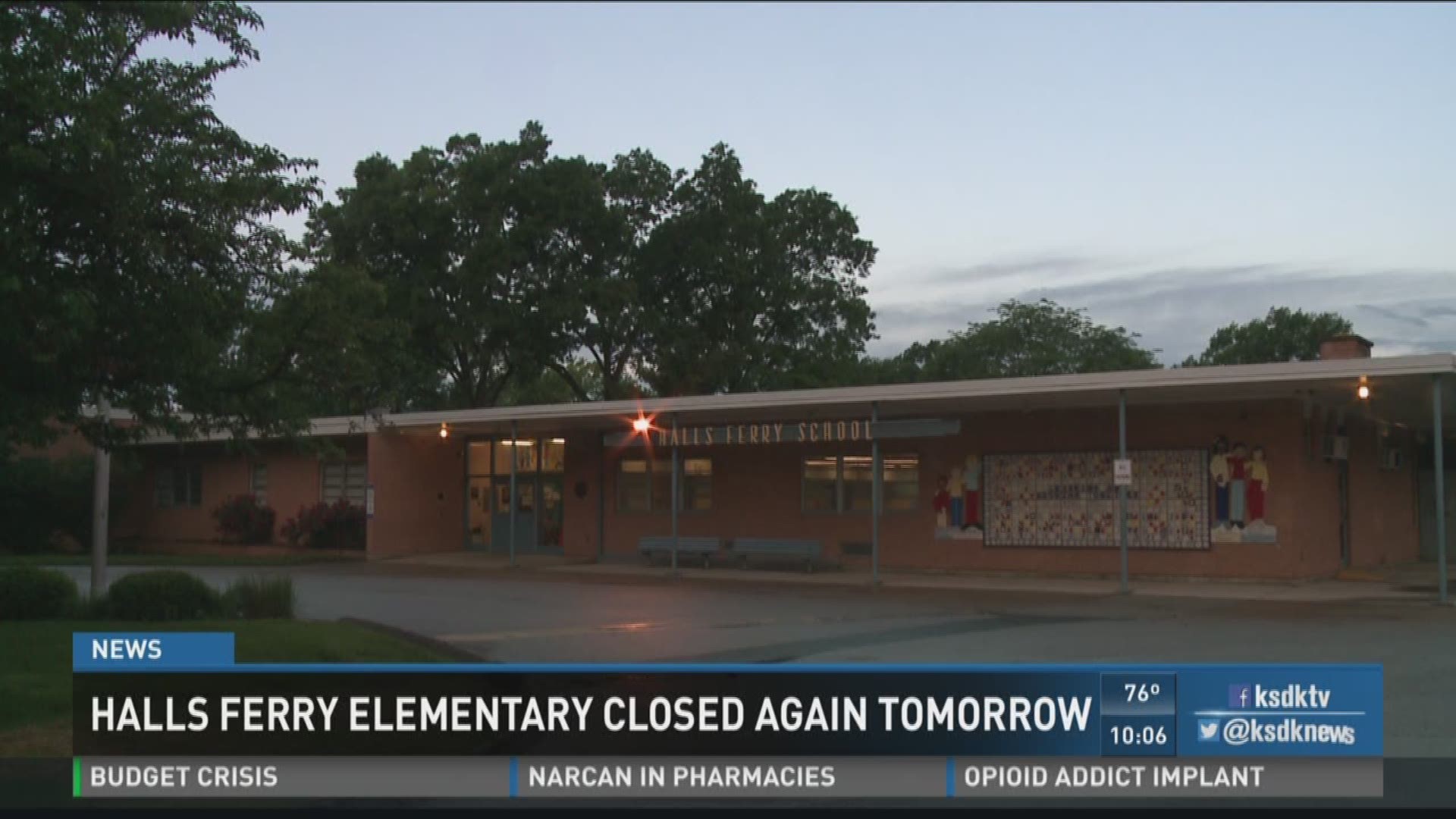 Halls Ferry Elementary School closed Wednesday after fire | ksdk.com