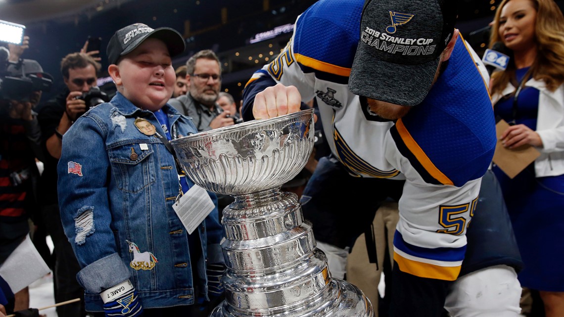Stanley Cup Final: St. Louis Blues inspired by girl with rare illness