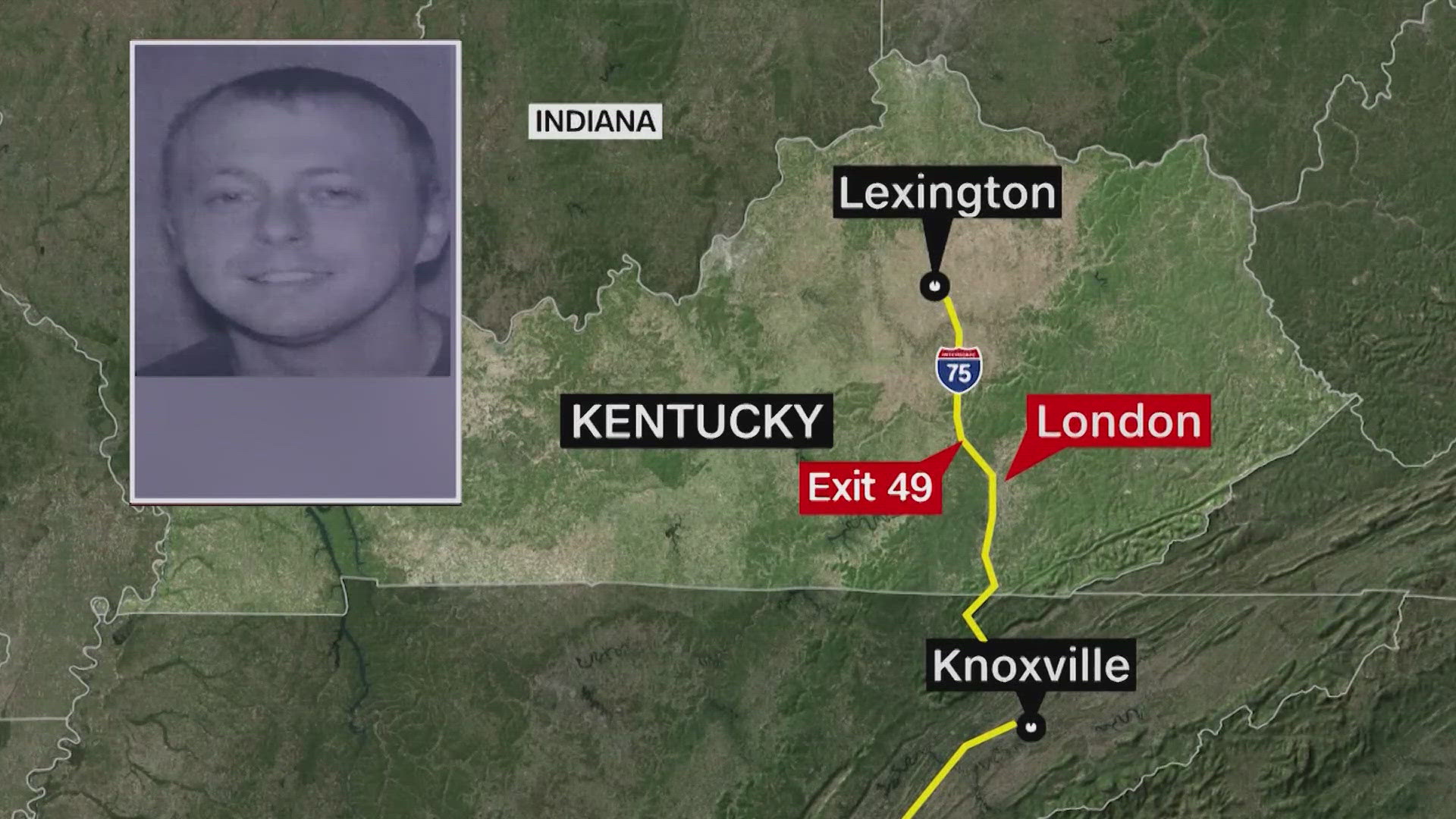 The manhunt for a suspected gunman in Kentucky has reached its sixth day. Authorities say Joseph Couch randomly shot five people along Interstate 75.