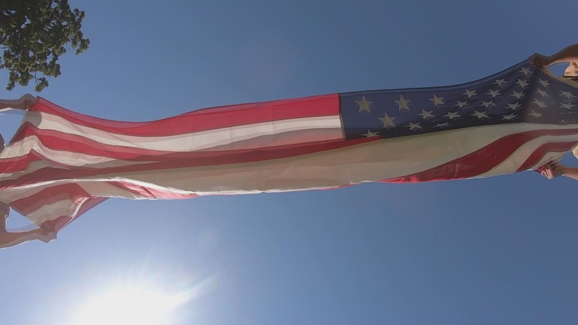 What each fold means when folding an American flag