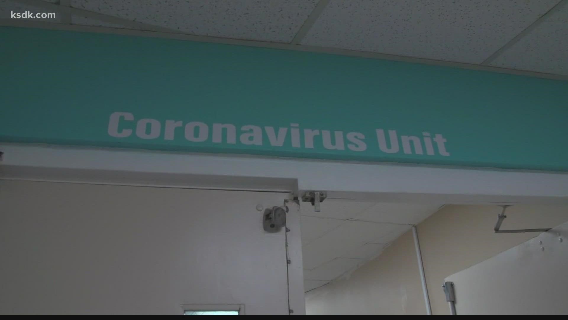 Hospitals in the St. Louis area are feeling the strain as more people are treated for COVID-19. Testing appointments have been hard to come by.