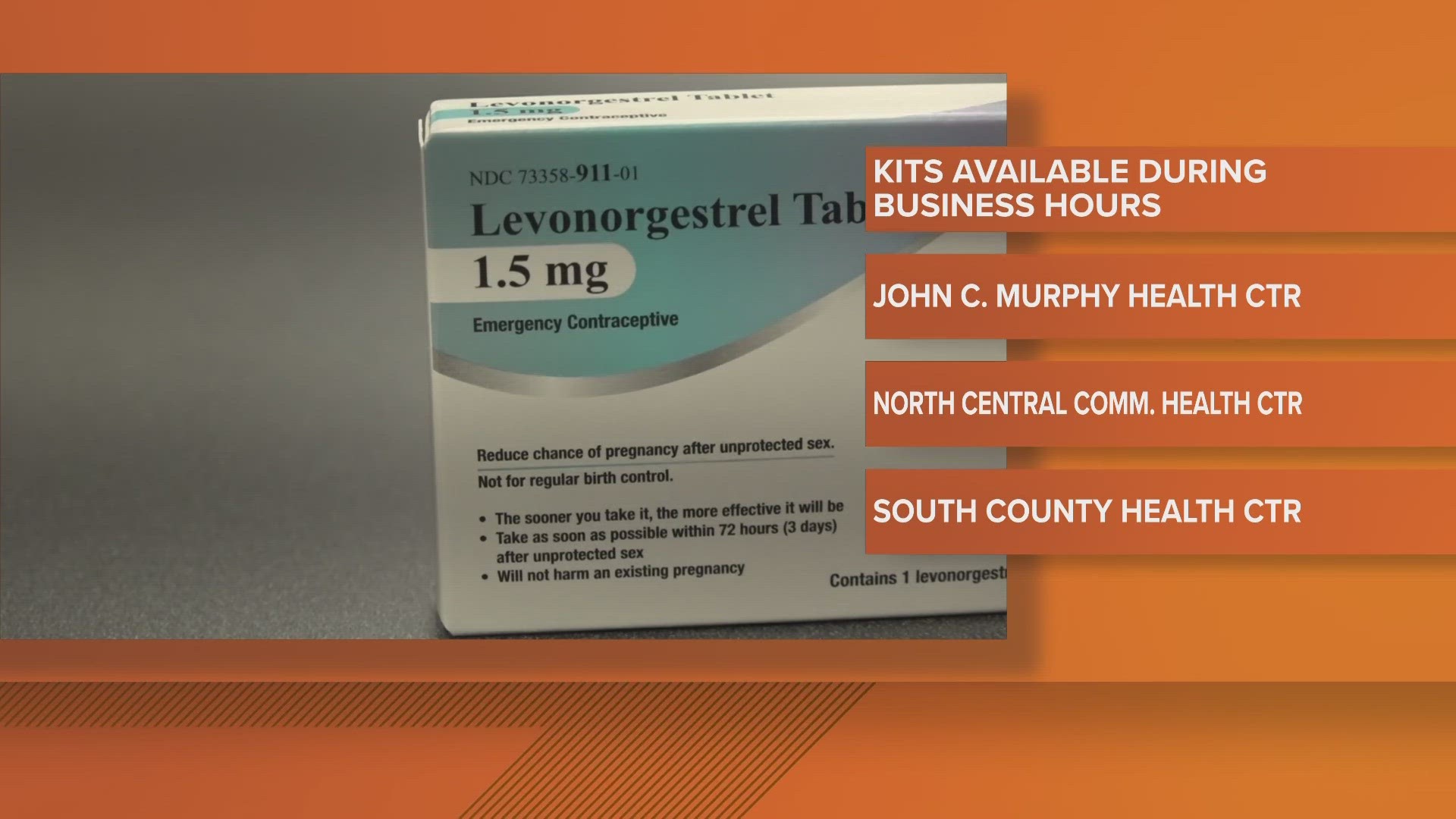 The emergency contraceptive kits can be picked up during regular business hours at St. Louis County health clinics. The county also provides family planning care.