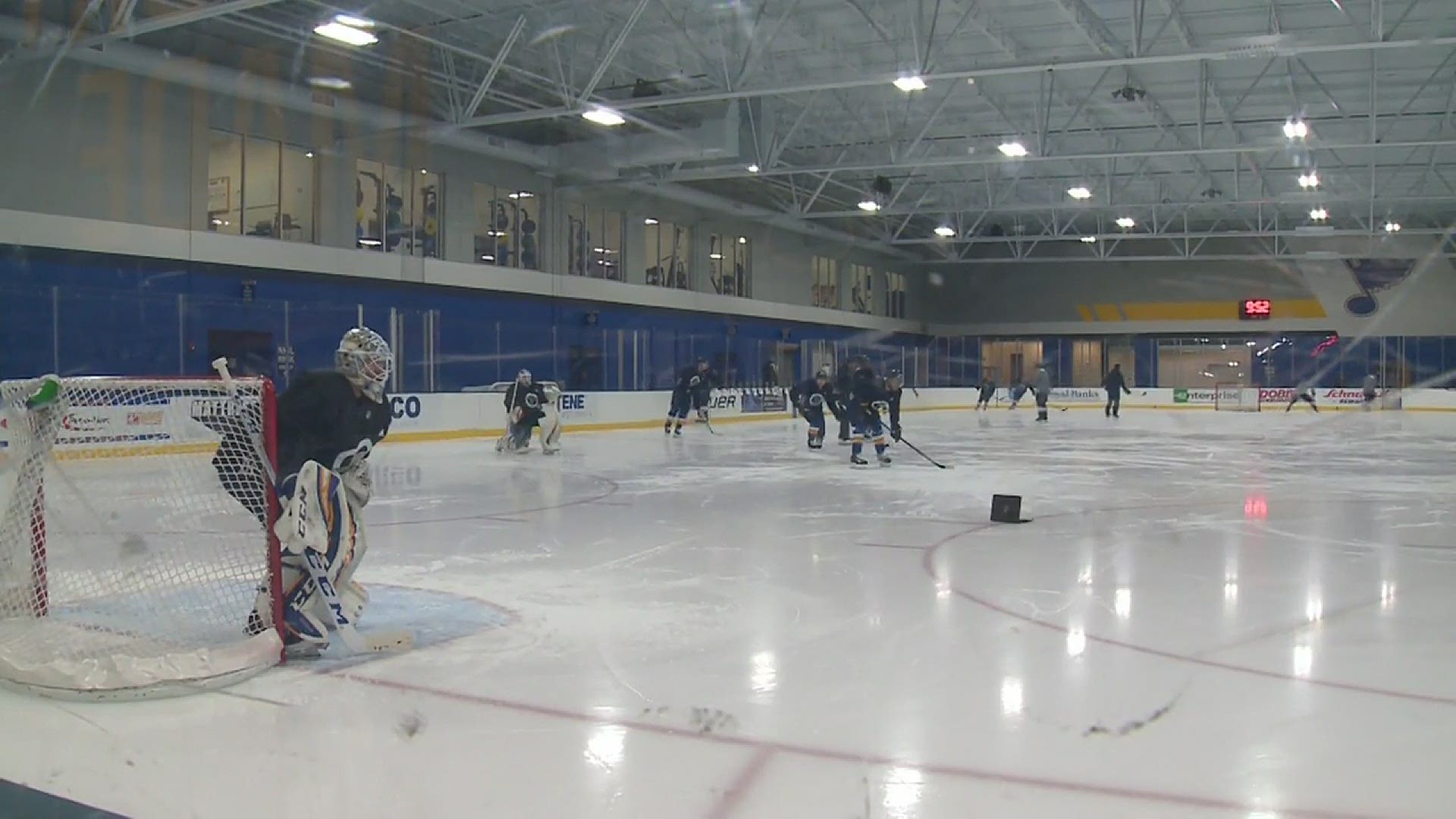 If you've been missing hockey like we have, this could be just what you need. The sights and sounds of the Blues returning to practice ahead of the NHL restart.