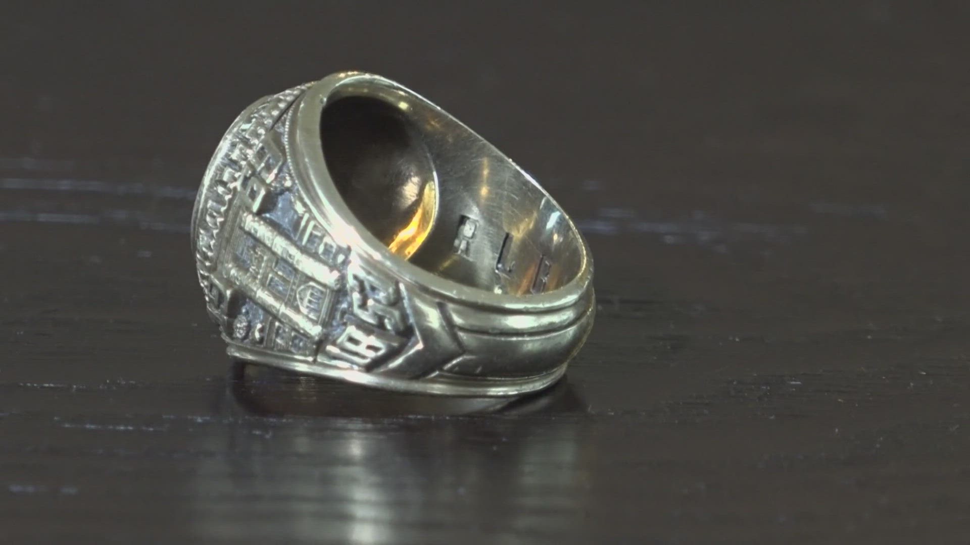 Robert Brown lost his Washington University class ring in 1969. Mindy Berry, who found the ring, is returning it with the help of the school archive.