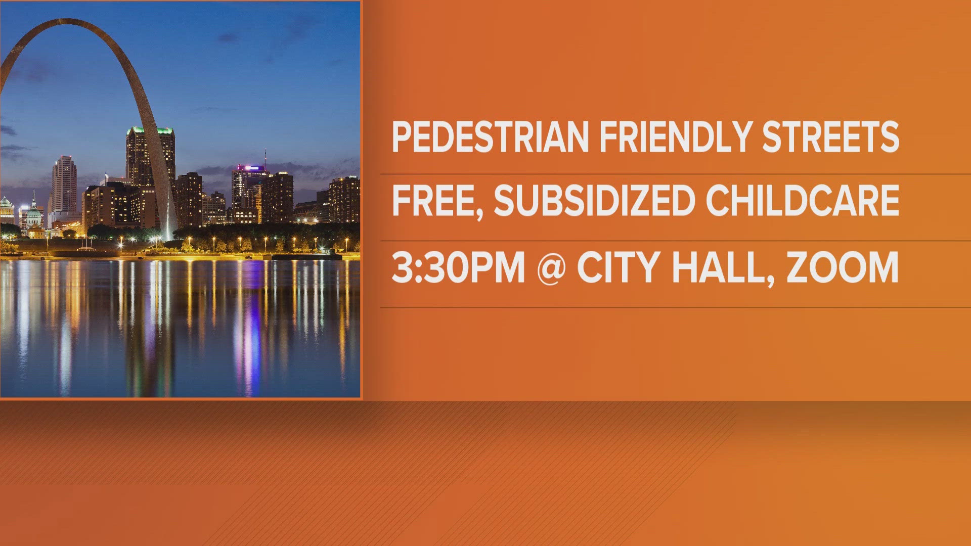 Tuesday's public meeting starts at 3:30 in the afternoon at City Hall. If you can't attend the meeting in person, it will be available via Zoom.