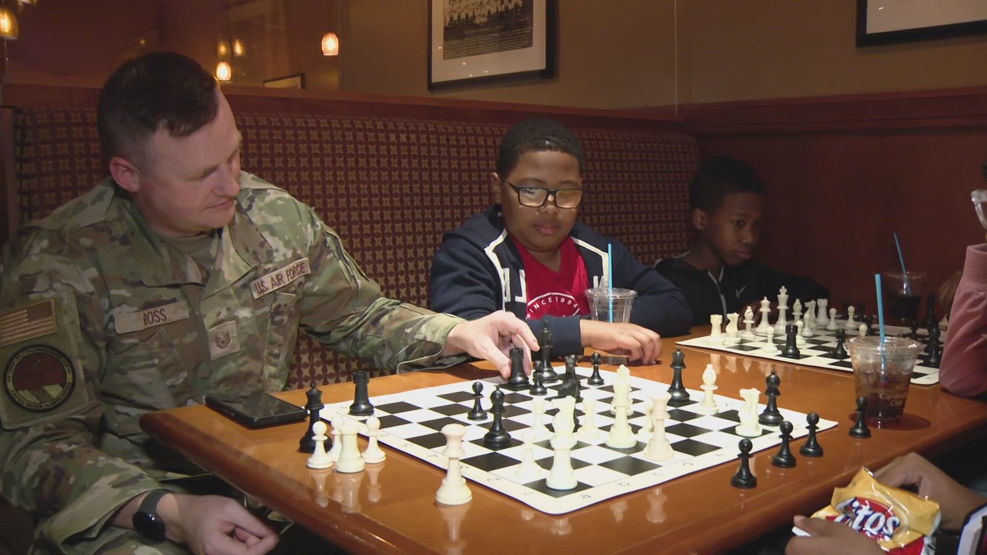For the third year, the St. Louis Chess Club got about 50 students together for the First Responders Chess Event. 