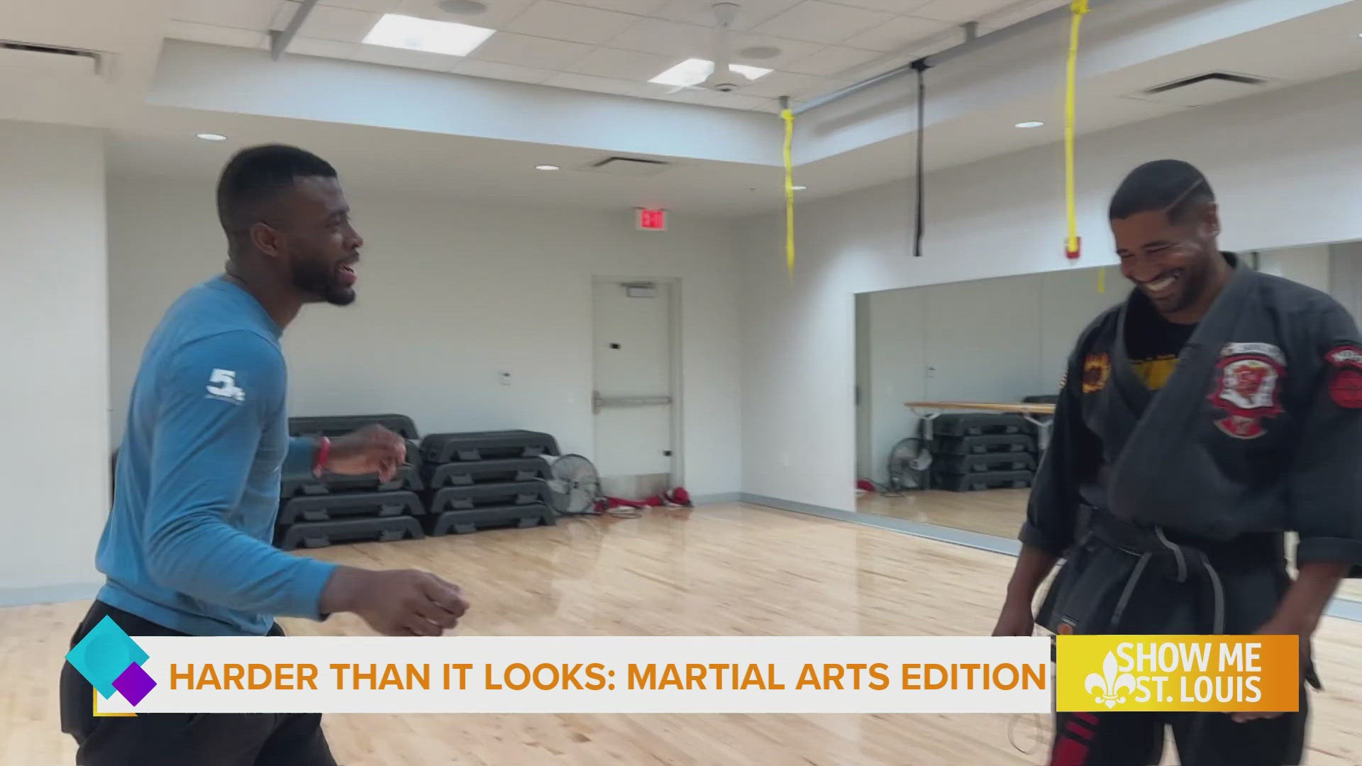 Malik tries his hand at martial arts