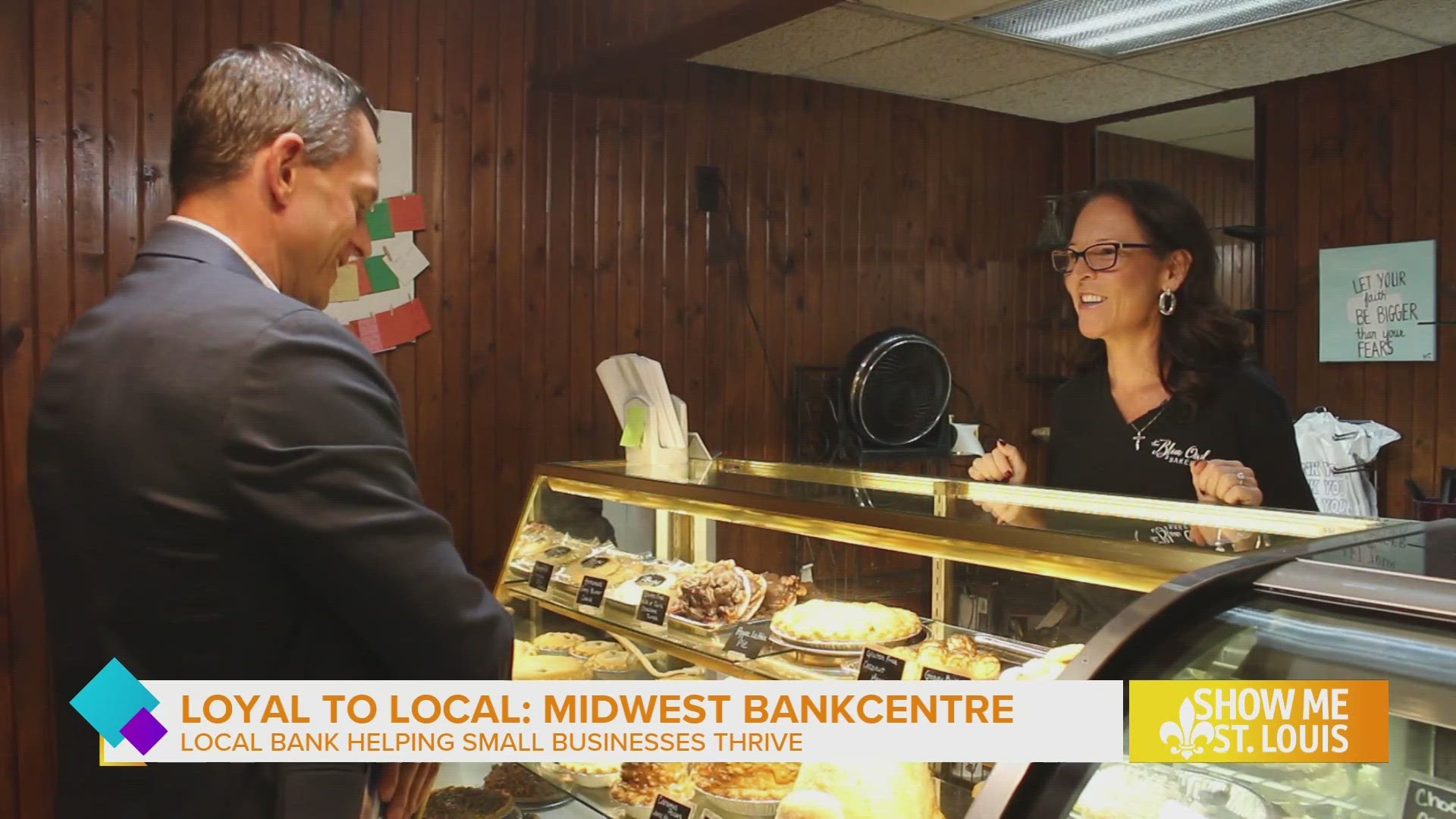 Mary Caltrider takes a trip to Kimmswick MO. to find out how Midwest Bank Centre serves local businesses like the iconic Blue Owl.