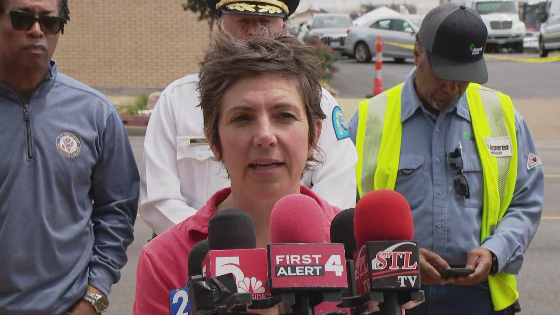 Just over a week after a tornado ravaged St. Louis, city officials gave an update on the cleanup and recovery efforts. 