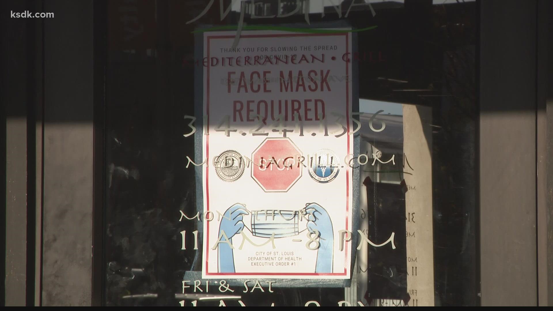 The city of St. Louis was the last area with a mask mandate in the area. Doctors say it's a reward for the progress made in the region.