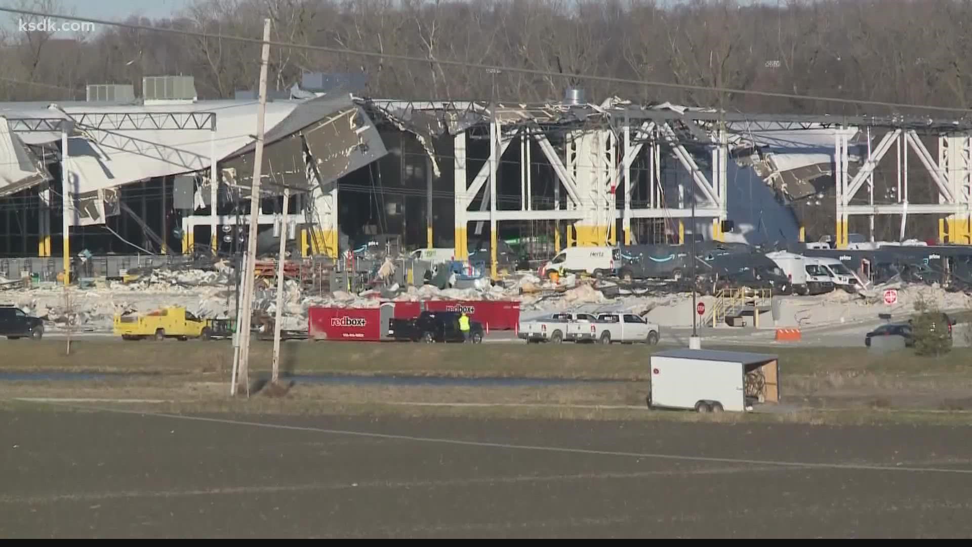 Six people died Friday night when an EF-3 tornado tore through the facility.