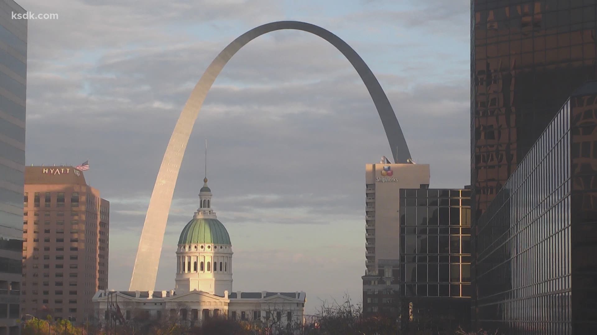 You can find it online at the Gateway Arch Park's website and Facebook
