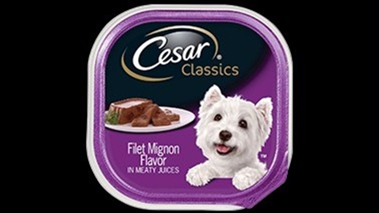 Cesar Classics dog food recalled for choking hazard ksdk