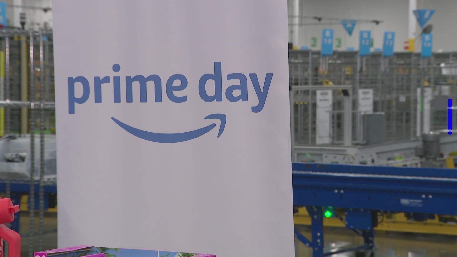 We got a look inside the Hazelwood Amazon warehouse before the Prime Day shipments went out. The annual deal event started today.