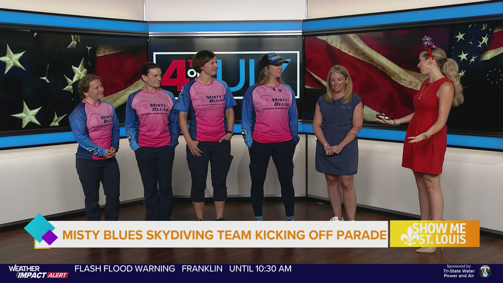Experience the Celebrate Saint Louis festival this year where you can see the Misty Blues skydiving team.